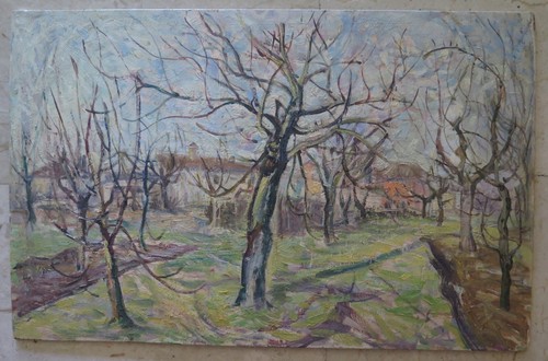 Paesaggio autunnale quadro - paesaggio,