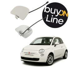 COPRIGANCIO PARAURTI POSTERIORE CROMATO FIAT 500 08/2007 AL 06/2015
