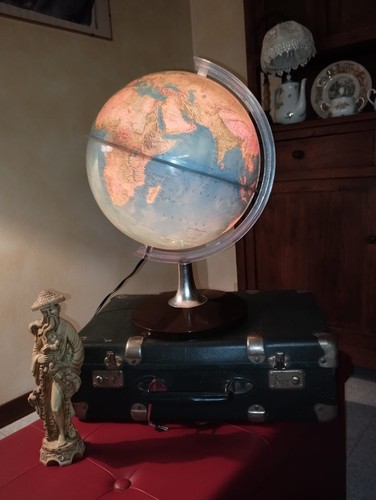 Mappamondo vintage novarico - mappamondo,