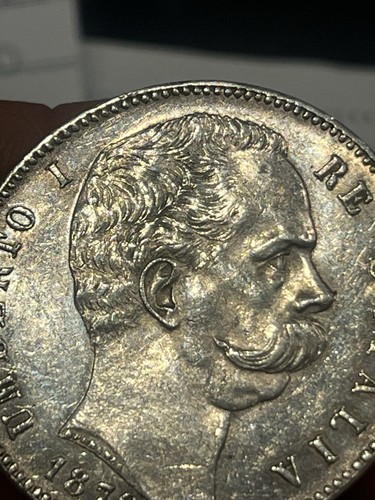 Italia 1879 lire umberto - 5,