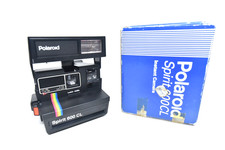 Macchina fotografica pellicola istantanea Polaroid Spirit 600CL utilizza pellicola tipo 600 completamente testata + scatola