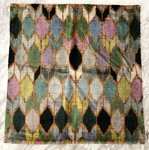 Copricuscino ikat seta - copricuscino, in