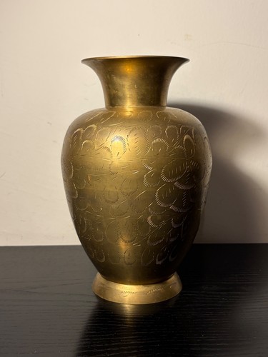 Vaso vintage ottone - vaso,