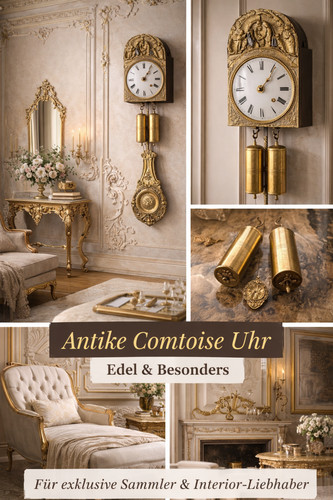 Antico orologio pendolo - a,