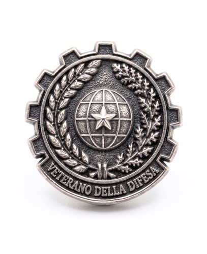 Distintivo metallo veterano - distintivo, in