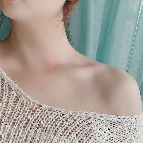 Reggiseno trasparente tracolla - trasparente,