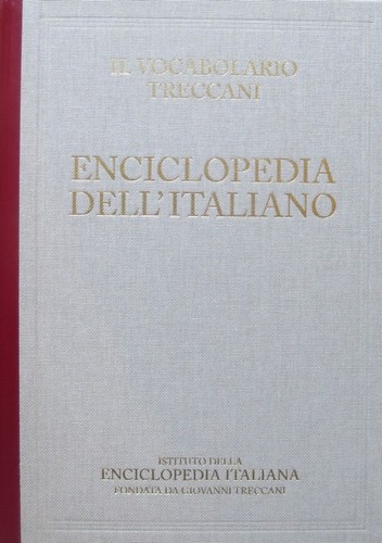 Enciclopedia dell italiano - enciclopedia, dell'italiano.