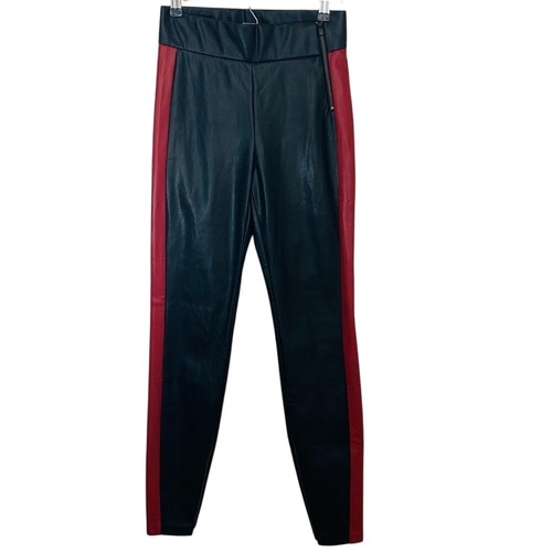 Pantalone zara ecopelle nero - pantalone,