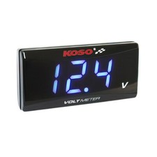 VOLTMETRO KOSO SUPER SLIM BLU