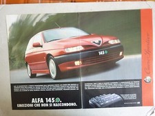 # ADVERTISING PUBBLICITA' ALFA 145 quadrifoglio  -- 1995 ALTRE DISPONIBILI 