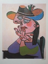 Firmato Pablo Picasso - Donna