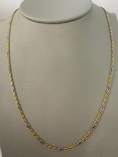 COLLANA Uomo Donna ORO GIALLO