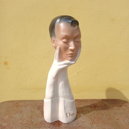 Manichino busto gesso dior - manichino,