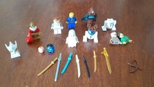 Lotto Stock Omini Minifigure Spade LEGO Fantasma Babbo Natale 