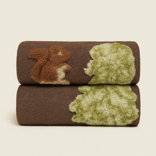 Plaid in lana cotta 150x170 cm