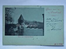 Gruss aus OSNABRUCK Osnabrück Hase Deutschland AK vecchia cartolina 