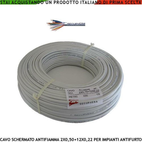 Cavo schermato allarme - schermato, x