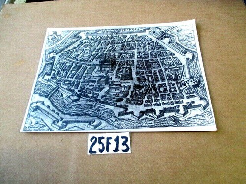 Pianta ferrara anno 1660 - ferrara,