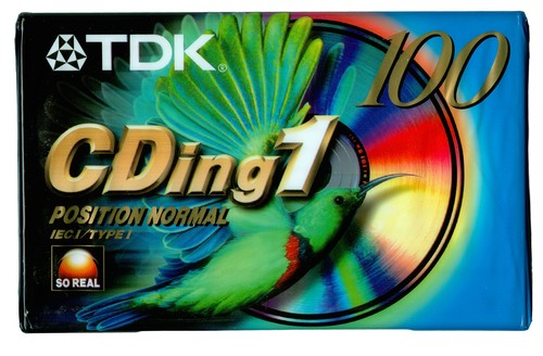 Tdk audiocassette cding1 100 - audiocassette,