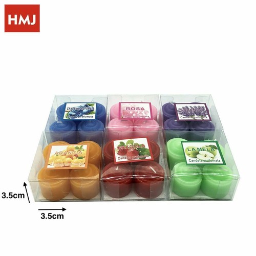 Set pezzi candele colorate - candele,