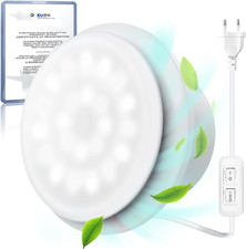 100Mm Vortice Aspirazione Bagno Con Luce, Potente Ventola Bagno Con Interruttore