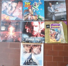 Lotto 7 film Laser Disc formato PAL lingua INGLESE LaserDisc