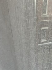 COPPIA di tende trasparenti in