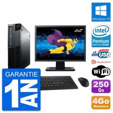 PC Lenovo M81 SFF Ecran 22"