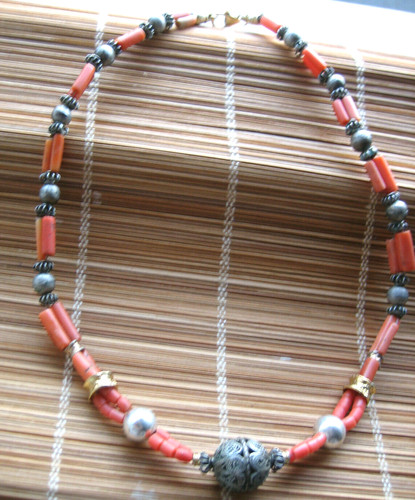 Collana corallo sciacca - collana ,
