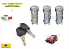 Serratura per  Panda Trekking Cilindretto Serrature Portiere Cofano Chiave kit 