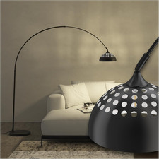 ® Lampada Ad Arco in Acciaio