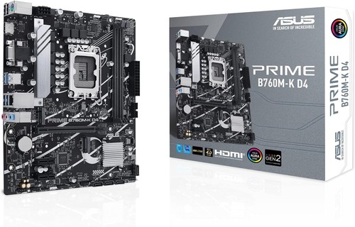 Asus prime b760m - d4, scheda