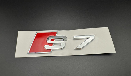 Audi scritta emblema - s7,