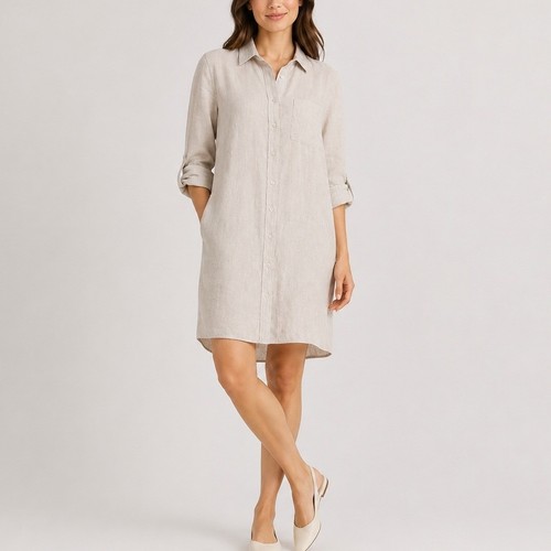 Camicia quince 100 - quince, lino