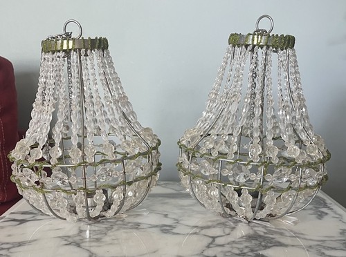Coppia lampadari vintage - , da