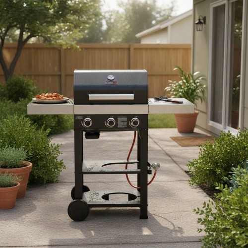 Barbecue gas fuochi - barbecue, 3