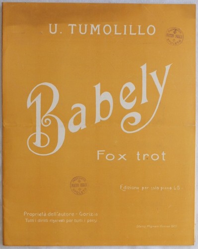 Tumolillo babely fox trot - fox,