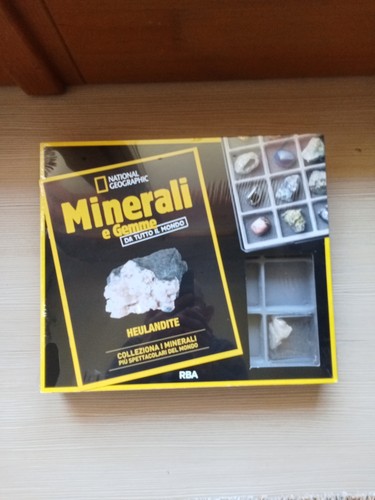 Collezione minerali gemme - collezione, e