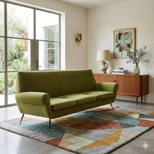 Divano vintage tessuto - divano,
