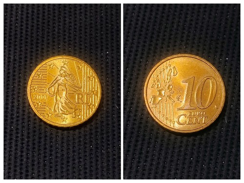 2001 euro cent kursmünze - 2001,