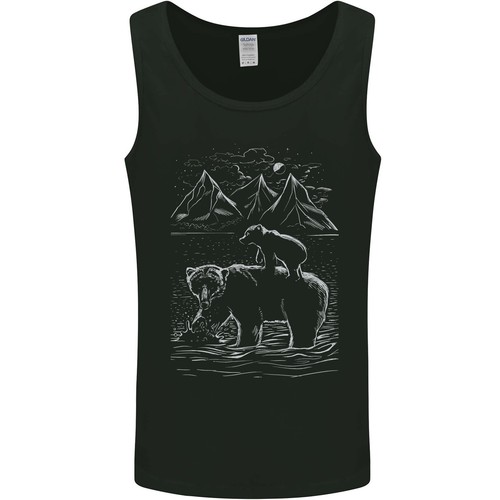 Gilet uomo motivo orso - gilet, a