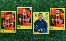 SET 4 FIGURINE CALCIATORI PANINI 2024/25 MILAN UPGRADE AGGIORNAMENTO 2025 ⚽️