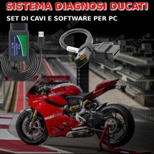 Sistema diagnosi moto Ducati dal '09 Panigale Monster 696 796 1100 Hypermotard