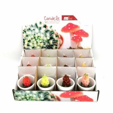 x Set 12 Pezzi Candele A Forma