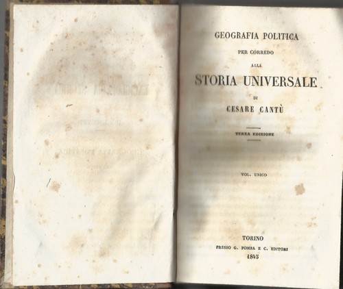 Geografia politica per - per, corredo