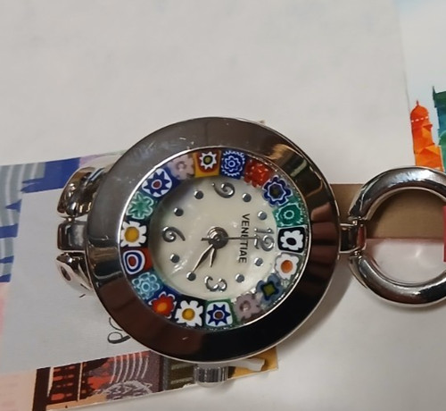 Murrina veneziana orologio - murrina,