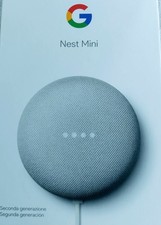 Google Nest Mini Assistente Vocale - Grigio Chiaro