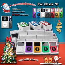 🔥💁Nuovissimo Apple iPod Classic 7° 160 GB 256 GB 1 TB miglior regalo spedizione gratuita🎶