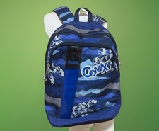 ZAINO SCUOLA COMIX FLASH ORGANIZZATO ROTONDO CON LUCE LED BLU 43x31x21 cm