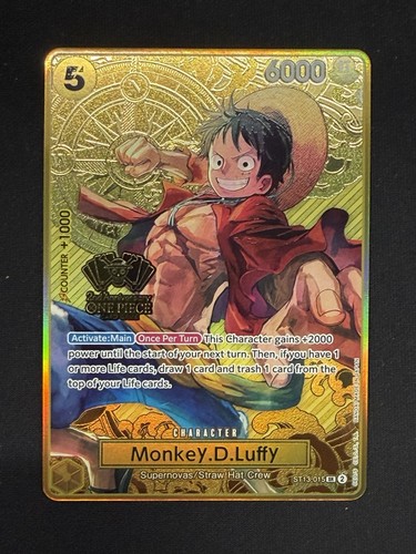 Monkey luffy st13 - sr, st13-015